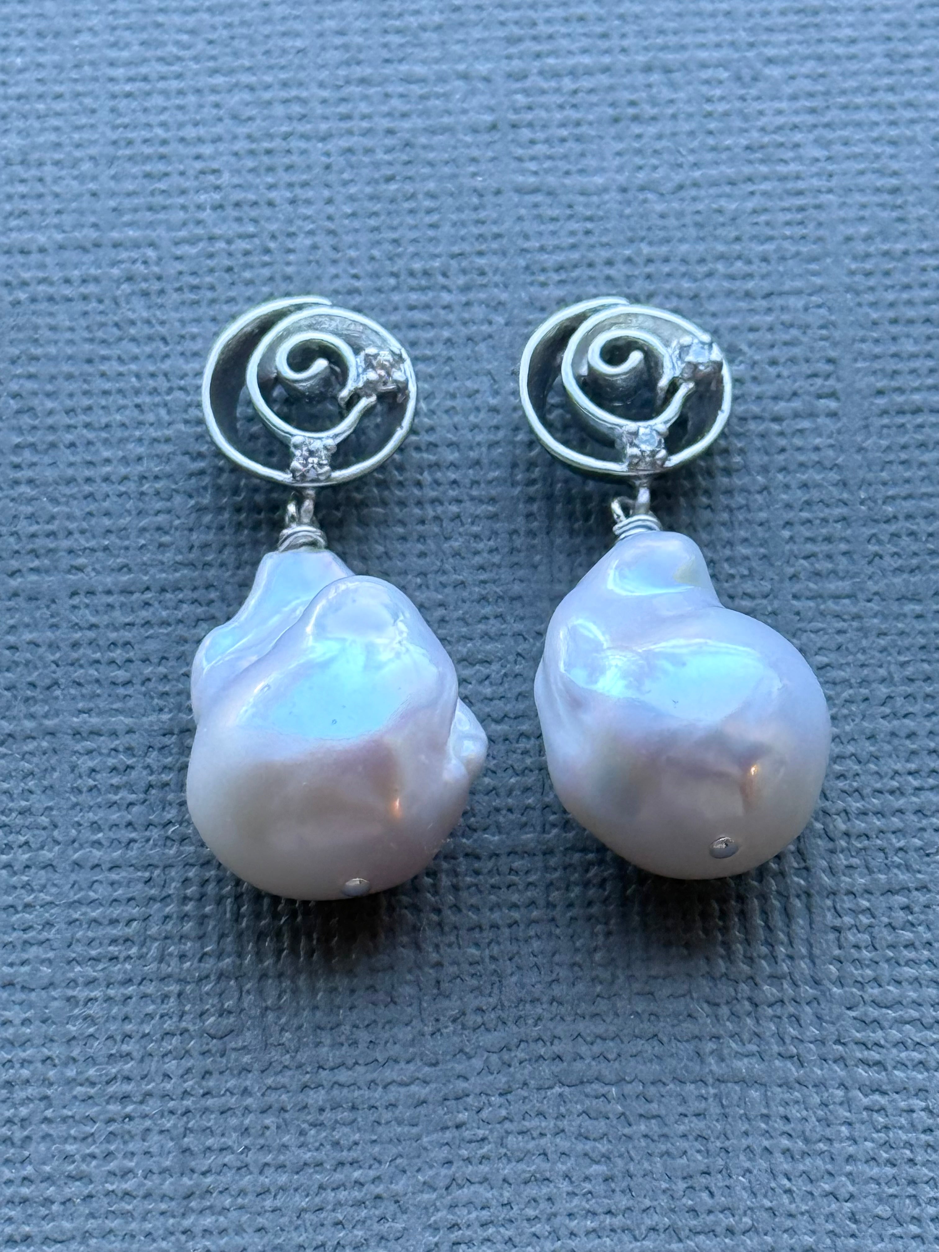 Baroque Drop Earrings