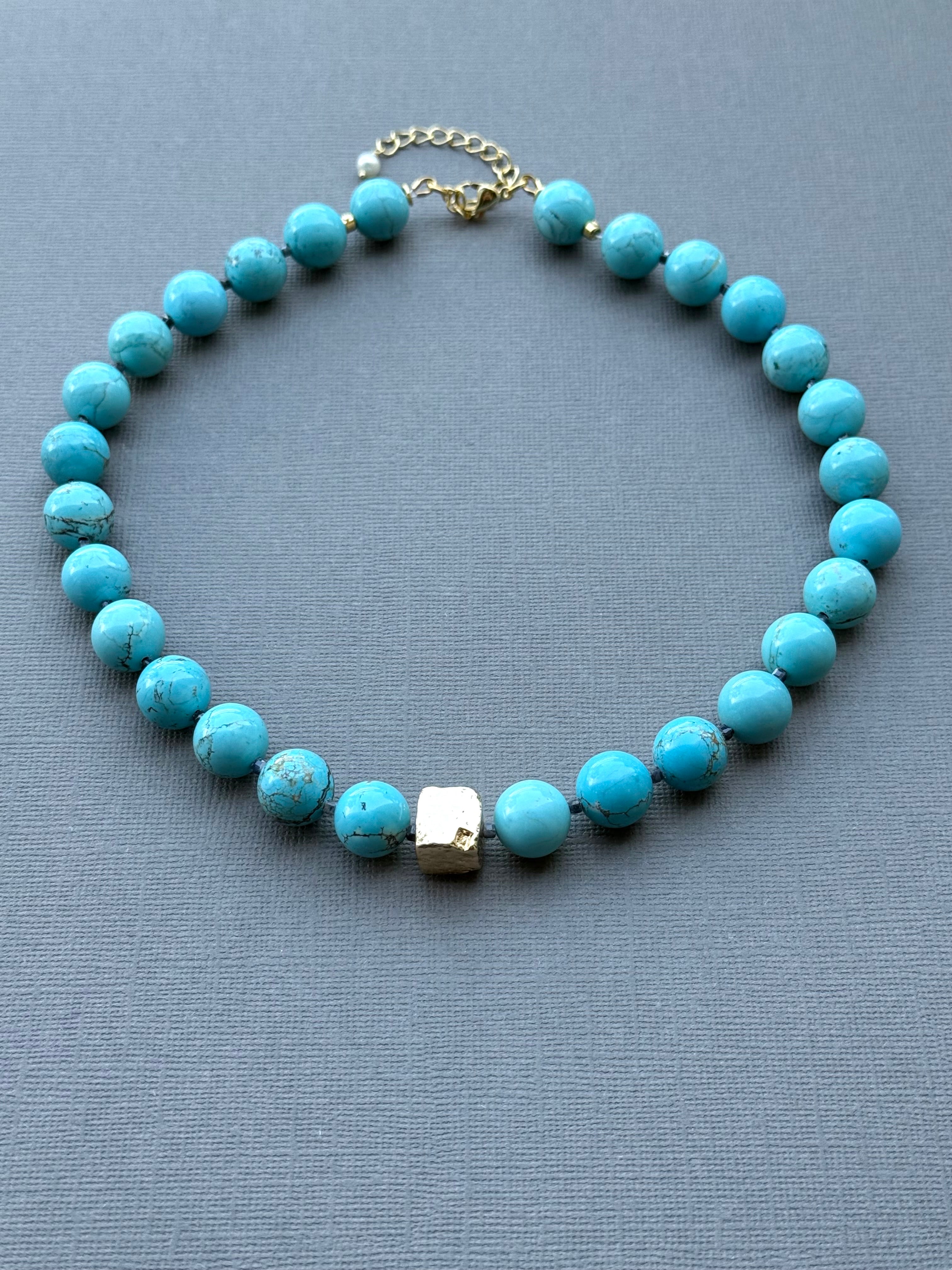 Turquoise Statement Necklace