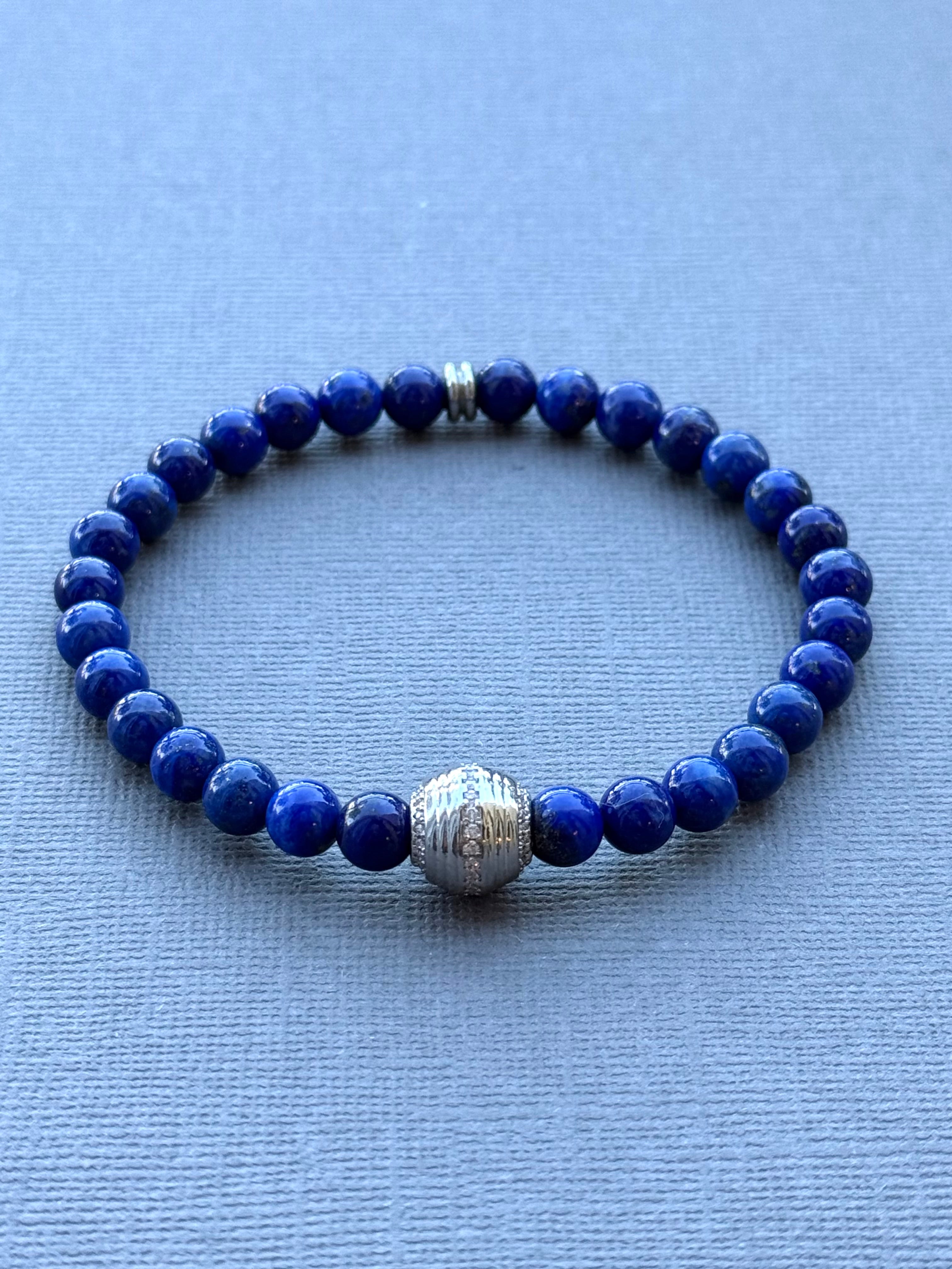 Men's Lapis Bracelet