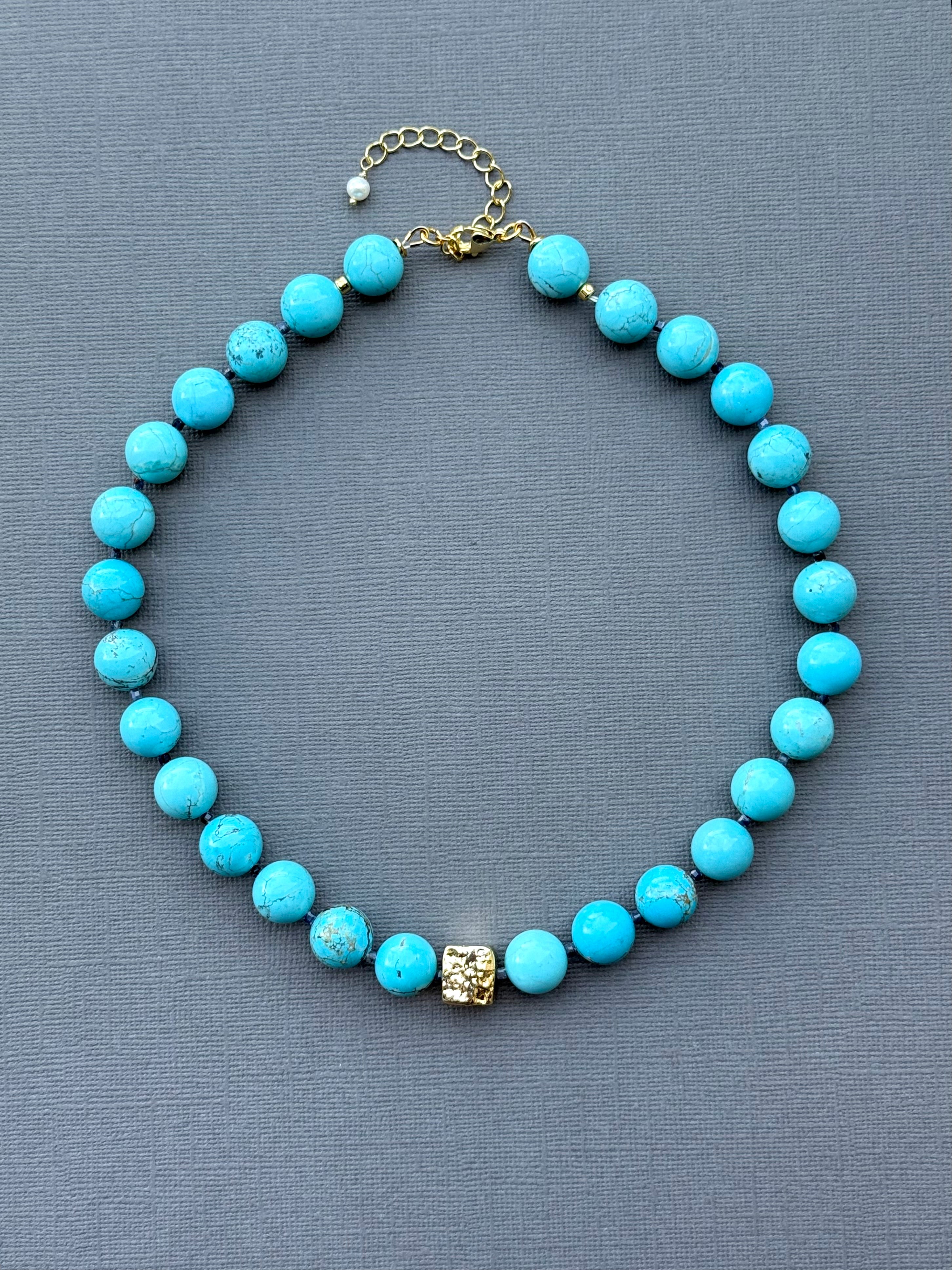 Turquoise Statement Necklace